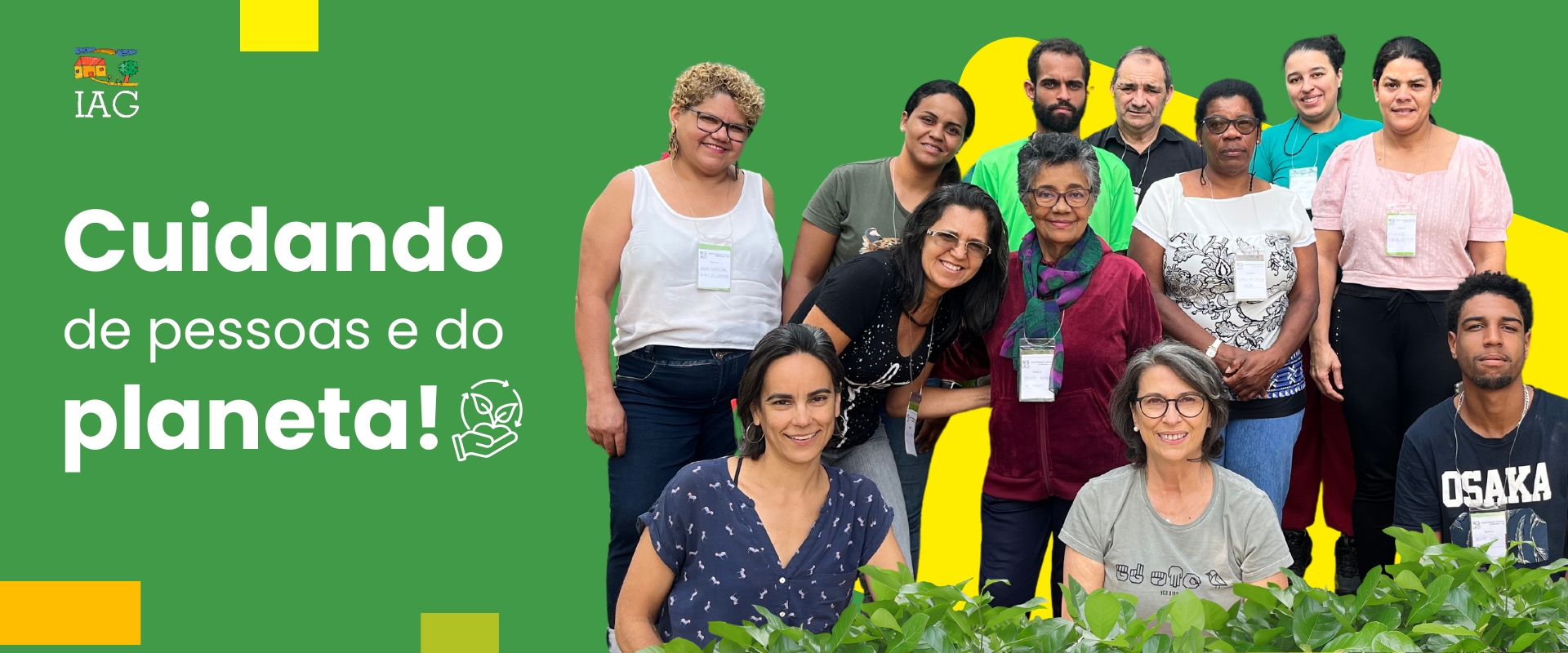 Cuidando de Pessoas e do Planeta